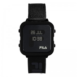 Fila 38-6088-104 Black Rubber Canvas